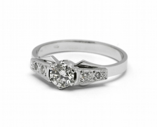 Zásnubní diamantový prsten s přírodními diamanty 585/2,52 gr J-21603-12 POŠTOVNÉ ZDARMA!