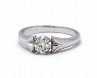 Mohutný zásnubní prsten s přírodním diamantem 585/2,39 gr J-21259-12 POŠTOVNÉ ZDARMA!