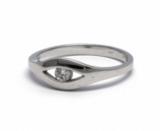 Mohutný zásnubní prsten s přírodním diamantem 585/2,04 gr J-20772-12 POŠTOVNÉ ZDARMA!