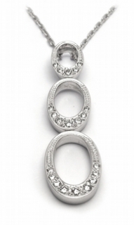 Zlatý diamantový náhrdelník s přírodními diamanty 585/4,03 gr J-20901-12 POŠTOVNÉ ZDARMA!