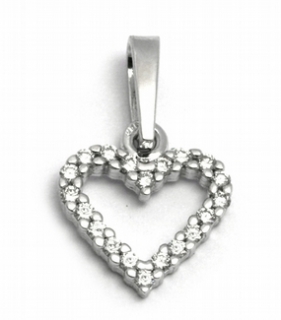 Diamantový zlatý přívěsek s pravými diamanty 585/0,64 gr J-20696-12 POŠTOVNÉ ZDARMA!