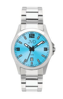 JVD Pánské vodotěsné stříbrné hodinky JVD J1041.49