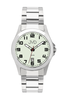 JVD Pánské vodotěsné stříbrné hodinky JVD J1041.51