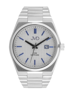 JVD Pánské vodotěsné ocelové pozlacené hodinky JVD JVD J1133.2 se safírovým sklem