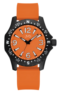 JVD Dětské chlapecké oranžové sportovní hodinky JVD JZ8004.4