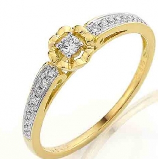 Luxusní zásnubní diamantový prsten s brilianty 3810846 POŠTOVNÉ ZDARMA!