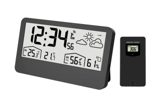JVD Digitální rádiem řízená meteorologická stanice JVD RB3407.1