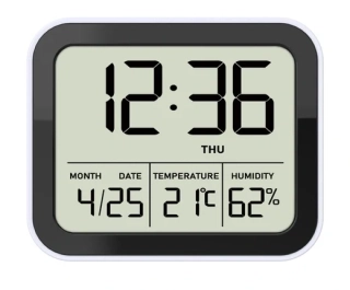 JVD Černá digitální bateriová meteostanice JVD SB774.1