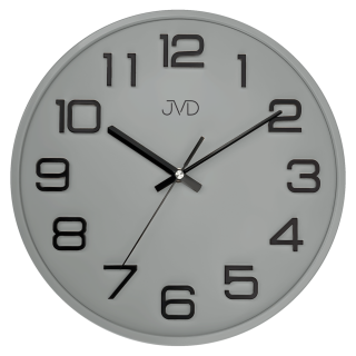 JVD Plastové pastelové nástěnné tiché netikající hodiny JVD HX2472.13