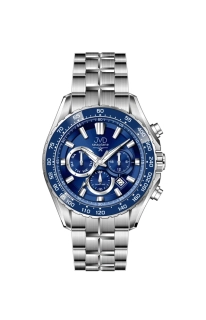 JVD Pánské ocelové vodotěsné ocelové hodinky - chronograf JVD JE1016.2