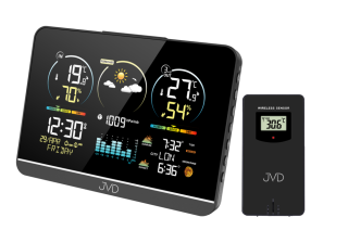 JVD Rádiem řízená meteorologická stanice JVD RB3408