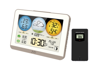 JVD Rádiem řízená meteorologická stanice JVD RB3409