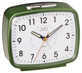 Analogový budík JVD sweep SRP905.1 s mechanickým zvoněním